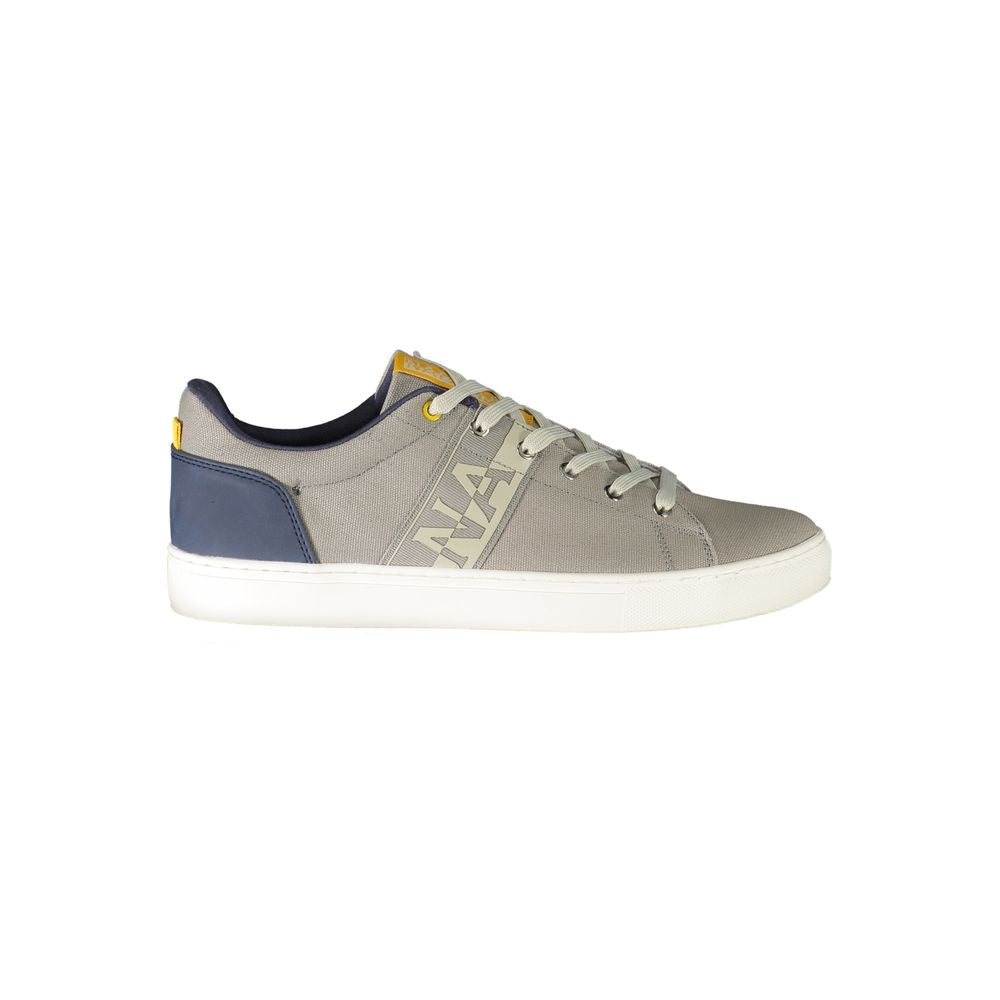 Napapijri Grigio Poliestere Men Sneaker