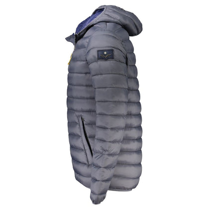 Armata Di Mare Gray Polyamide Shell Jacket Armata Di Mare