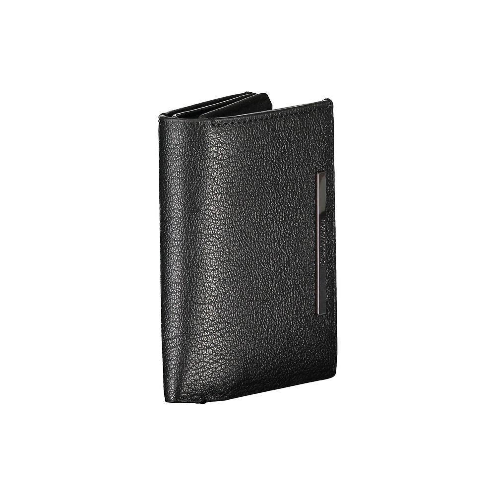 Calvin Klein Black Leather Wallet Calvin Klein