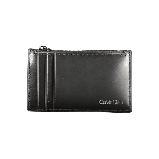 Calvin Klein Black Leather Men Wallet