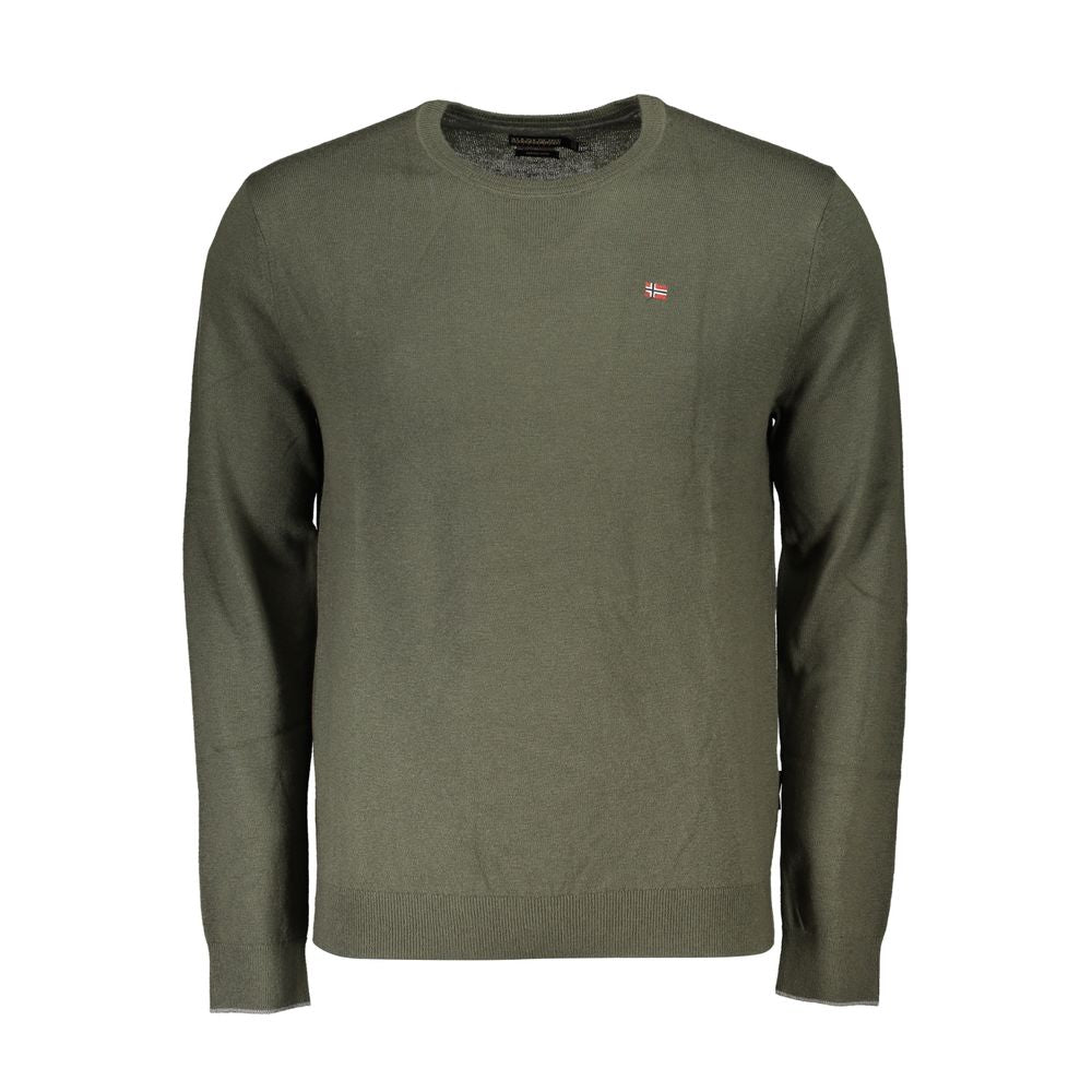 Napapijri Green Fabric Sweatshirt