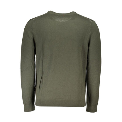Napapijri Green Fabric Sweatshirt