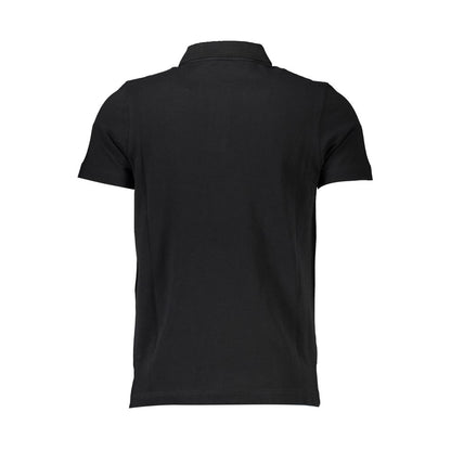Cavalli Class Nero Cotton Men Polo
