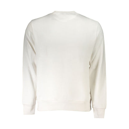 North Sails White Cotton Sweatshirt North Sails
