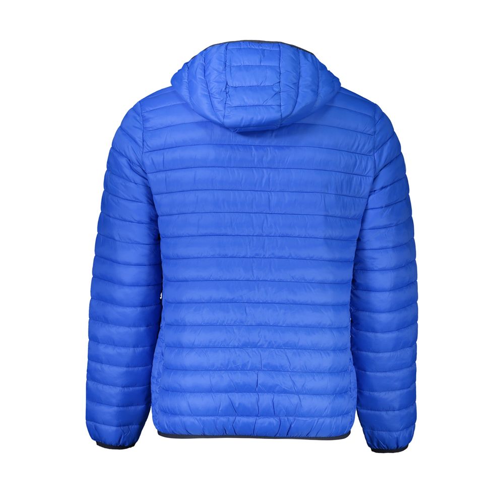 Cavalli Class Blue Polyamide Shell Jacket Cavalli Class