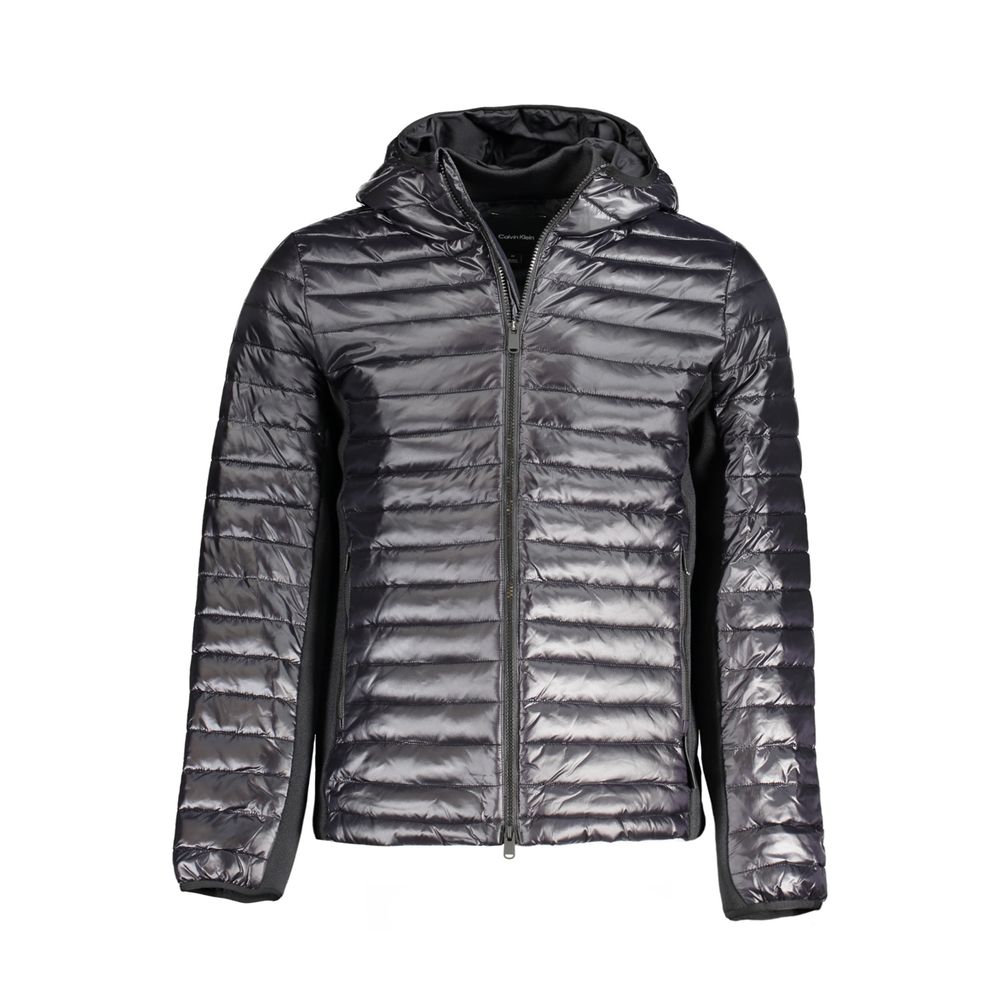 Calvin Klein Black Nylon Shell Jacket Calvin Klein