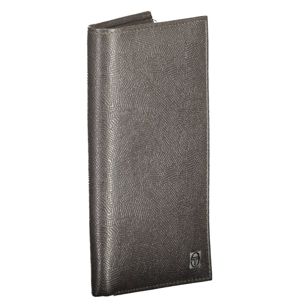 Sergio Tacchini Marrone Leather Men Wallet