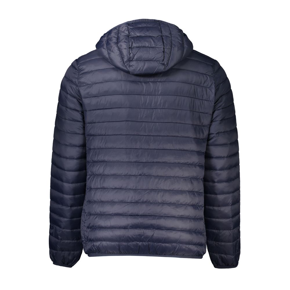 Cavalli Class Blue Polyamide Shell Jacket Cavalli Class