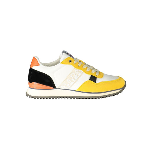 Napapijri Yellow Polyurethane Men's Sneaker