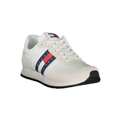 Tommy Hilfiger White Polyester Athletic Sneakers Tommy Hilfiger