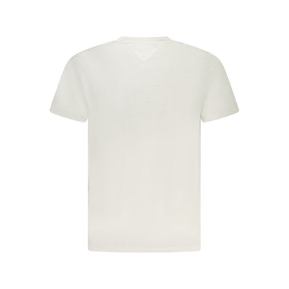 Tommy Hilfiger White Cotton Men's T-Shirt