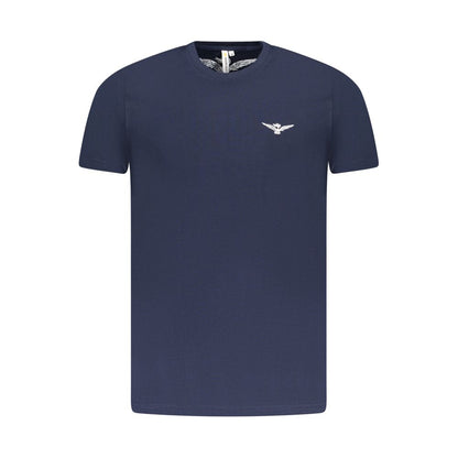 Accademia Militare Blue Cotton Men T-Shirt