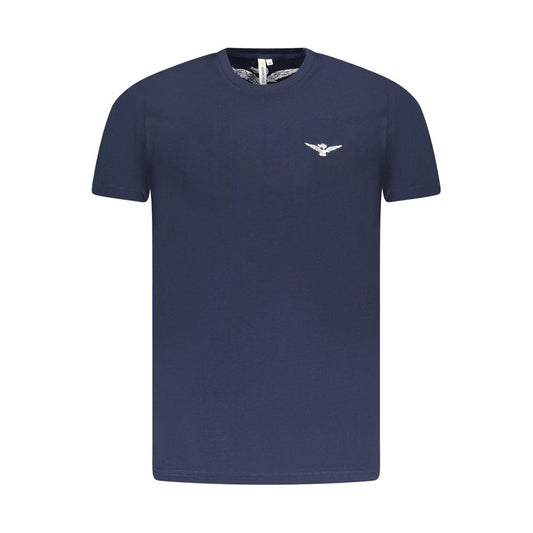 Accademia Militare Blue Cotton Men T-Shirt