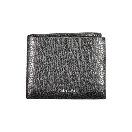 Calvin Klein Black Leather Men's Wallet Calvin Klein