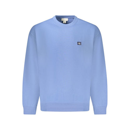 Calvin Klein Blue Cotton Men's Sweatshirt