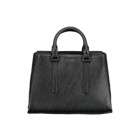 Calvin Klein Nero Poliestere Women Handbag Calvin Klein