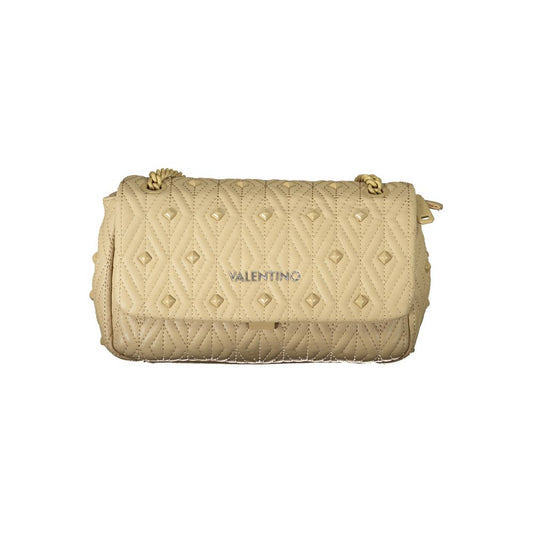 Mario Valentino Beige Polyester Handbag Mario Valentino