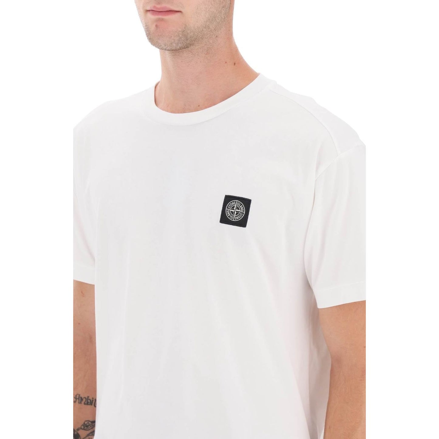 Stone Island logo patch t-shirt Topwear Stone Island