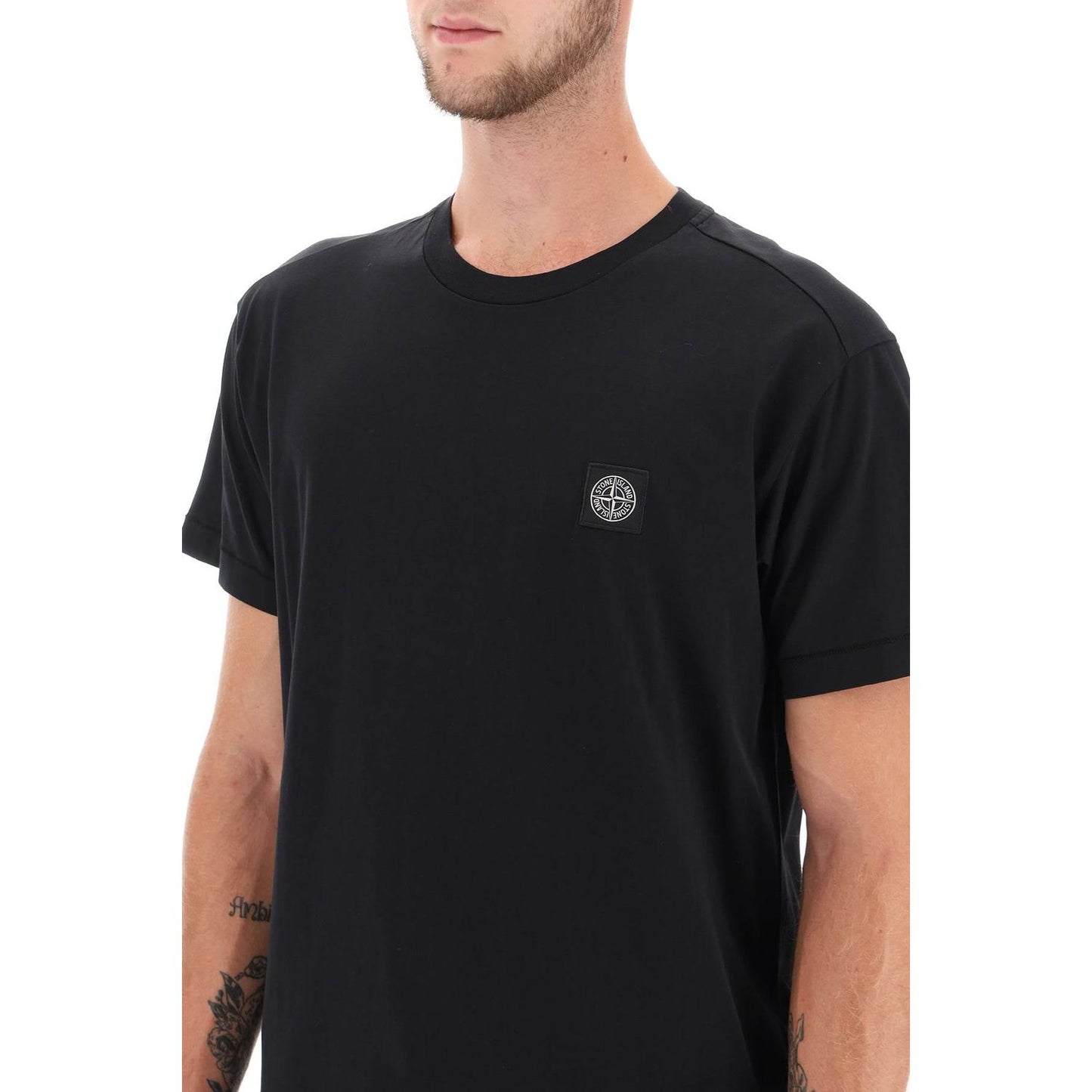 Stone Island logo patch t-shirt Topwear Stone Island