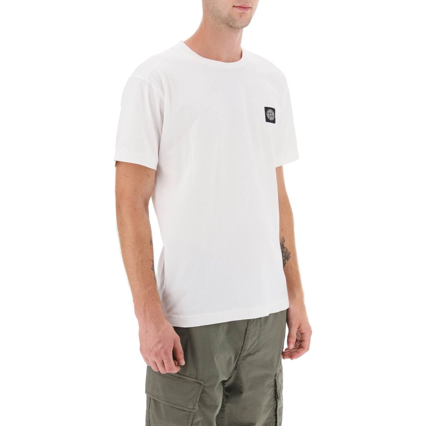 Stone Island logo patch t-shirt Topwear Stone Island