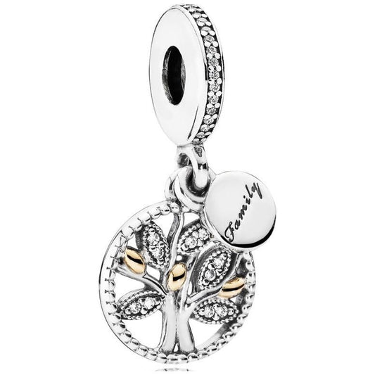 PANDORA CHARMS Mod. SPARKLING FAMILY TREE ***SPECIAL PRICE*** DESIGNER FASHION JEWELLERY PANDORA