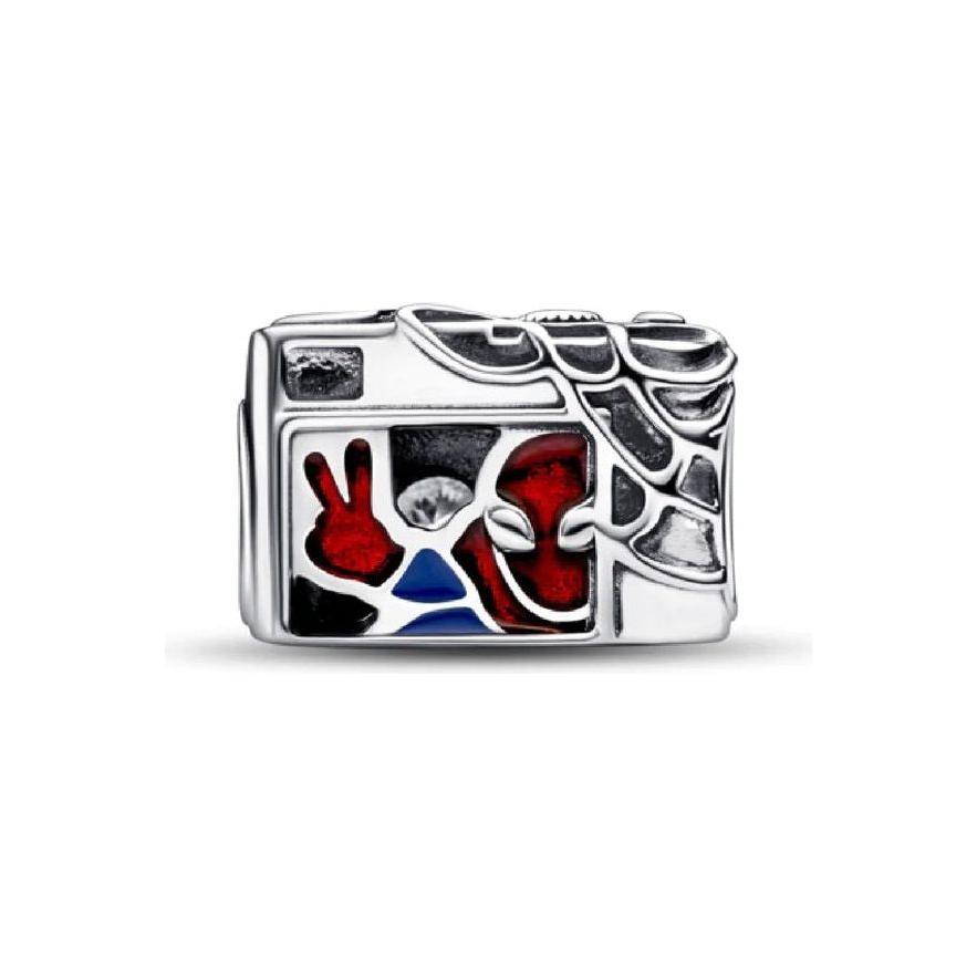 PANDORA CHARMS MARVEL COLLECTION Mod. SPIDER-MAN CAMERA ACTION Charms & Pendants PANDORA