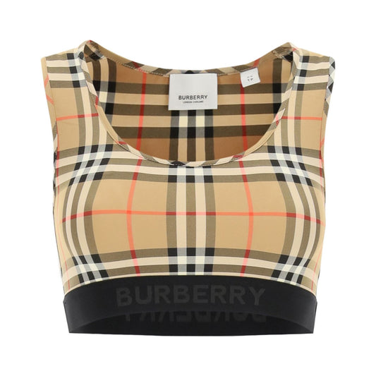 Burberry dalby check sport top Beachwear & underwear Burberry