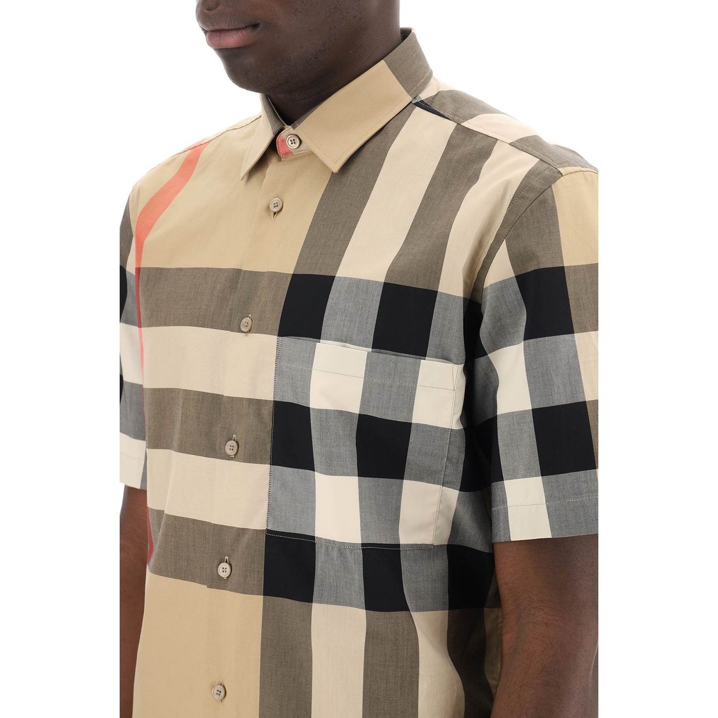 Burberry short sleeve summerton shirt Shirts Burberry