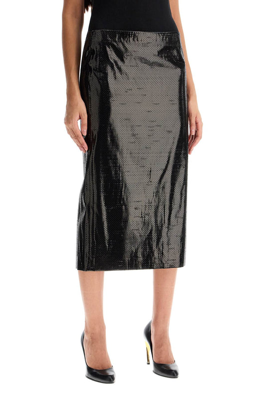 Alexander Mcqueen silk tarpaulin skirt Skirts Alexander Mcqueen