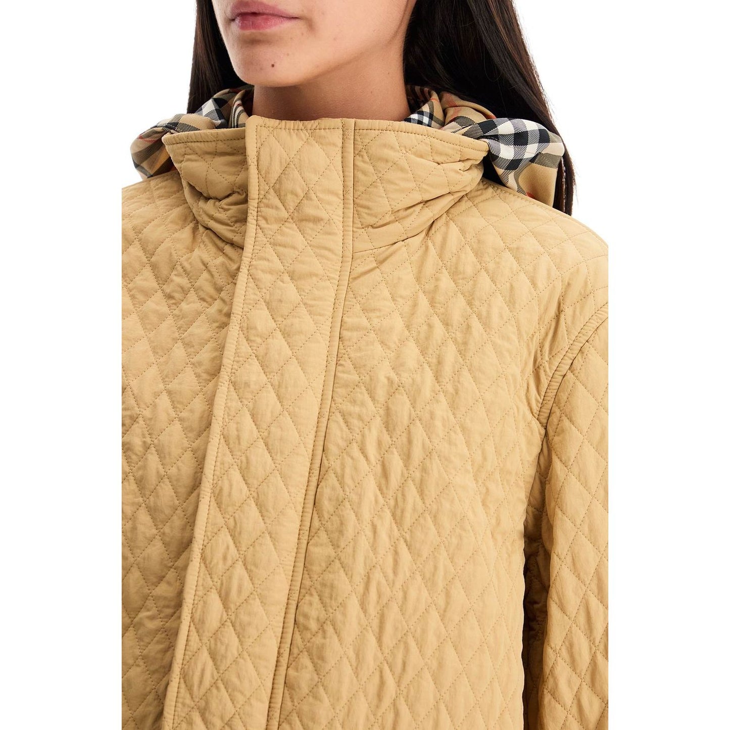 Burberry quilted jacket with removable hood Jackets Burberry