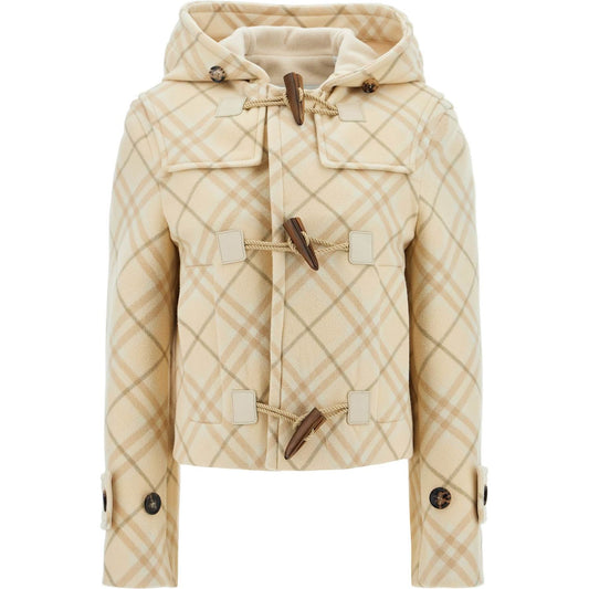 Burberry montgomery cropped in wool and cashmere Jackets Burberry