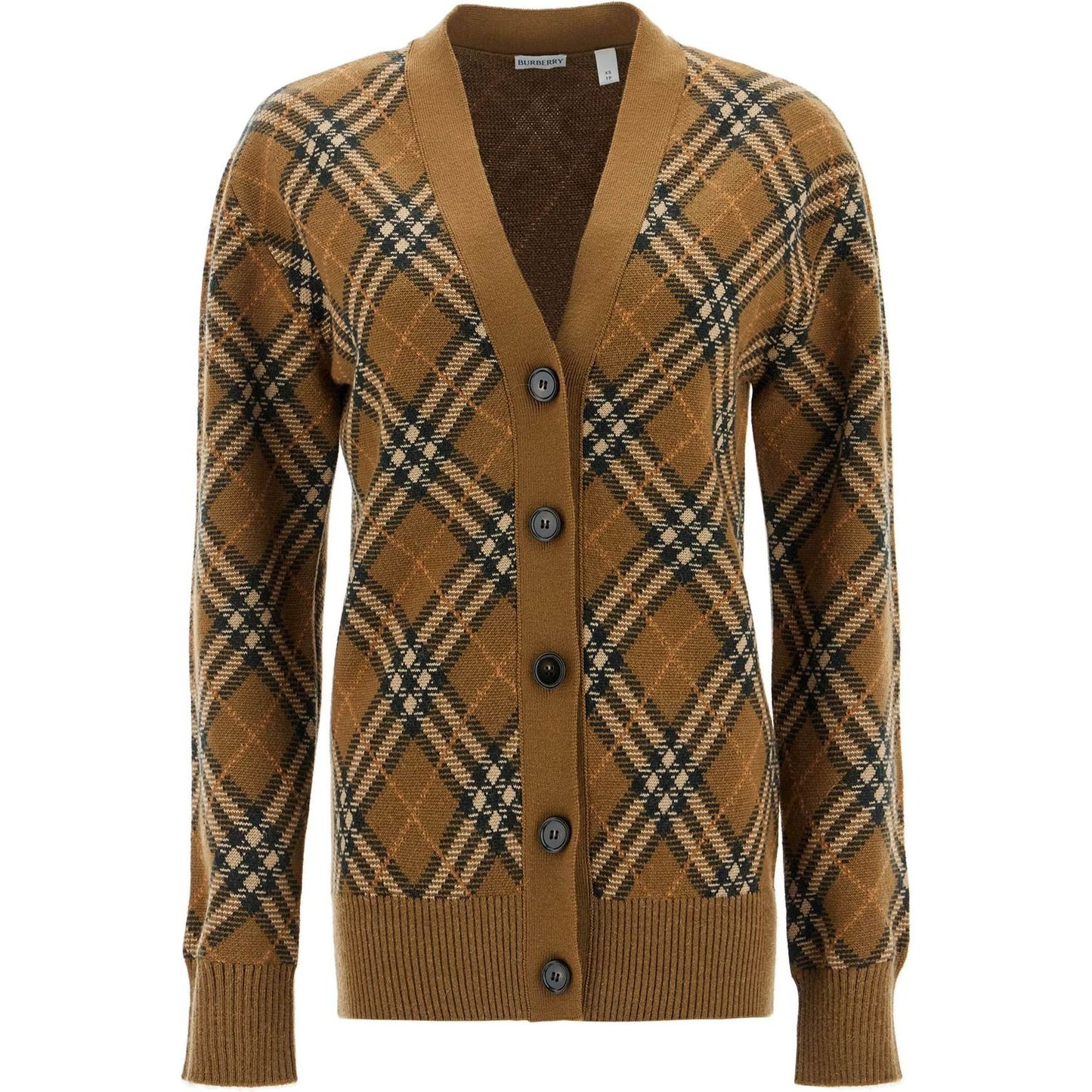 Burberry ered wool and mohair cardigan sweater Knitwear Burberry