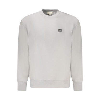 Calvin Klein "Grigio Cotton Men Sweatshirt"