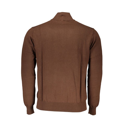 Harmont & Blaine Marrone Cotton Men Sweater Harmont & Blaine