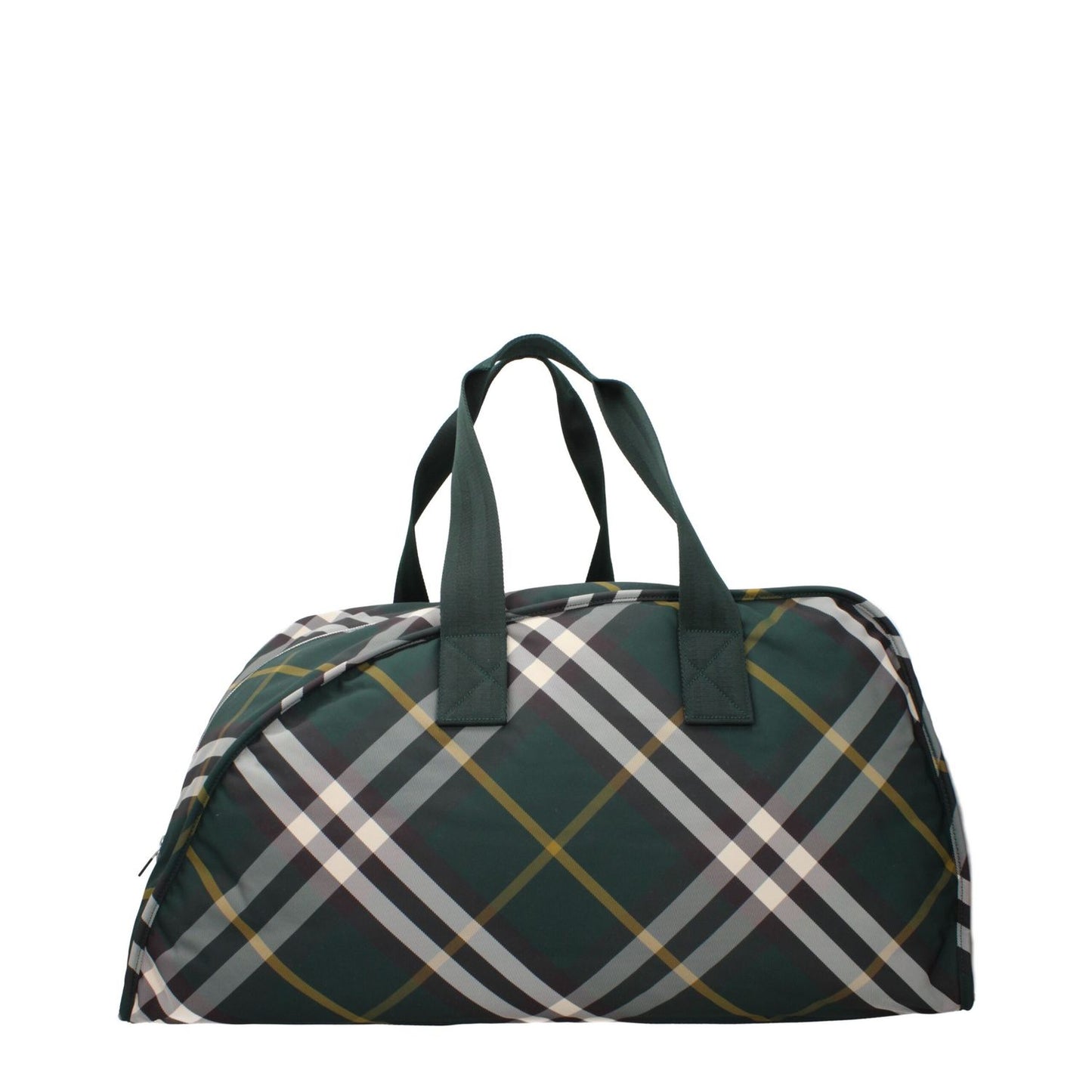 Burberry Green Fabric Luggage And Travel Burberry