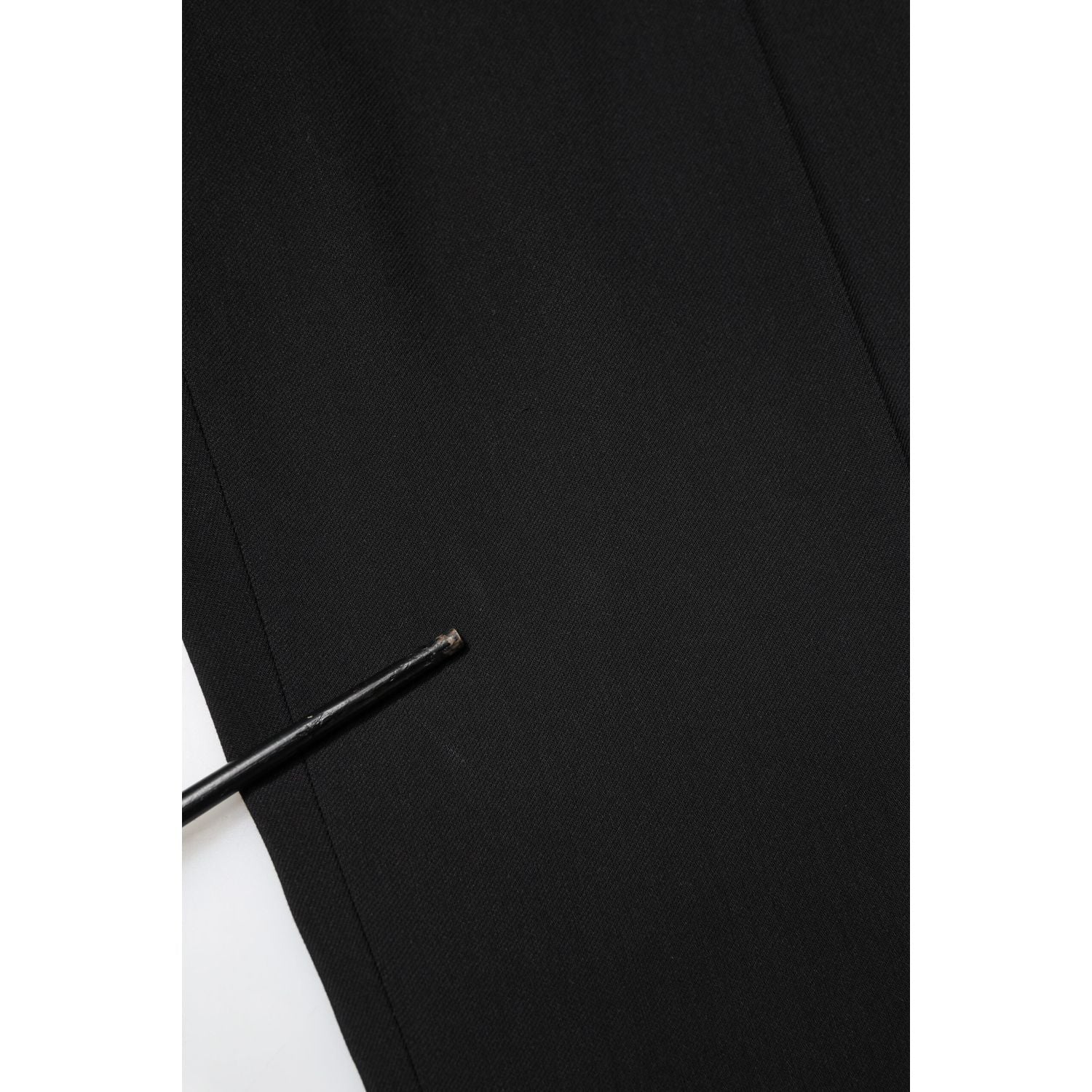 Dolce & Gabbana Black Cotton Single Breasted 2 Piece Suit