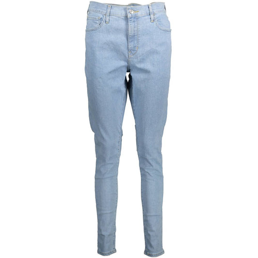 Levi's Azzurro Cotton Women Skinny Jean