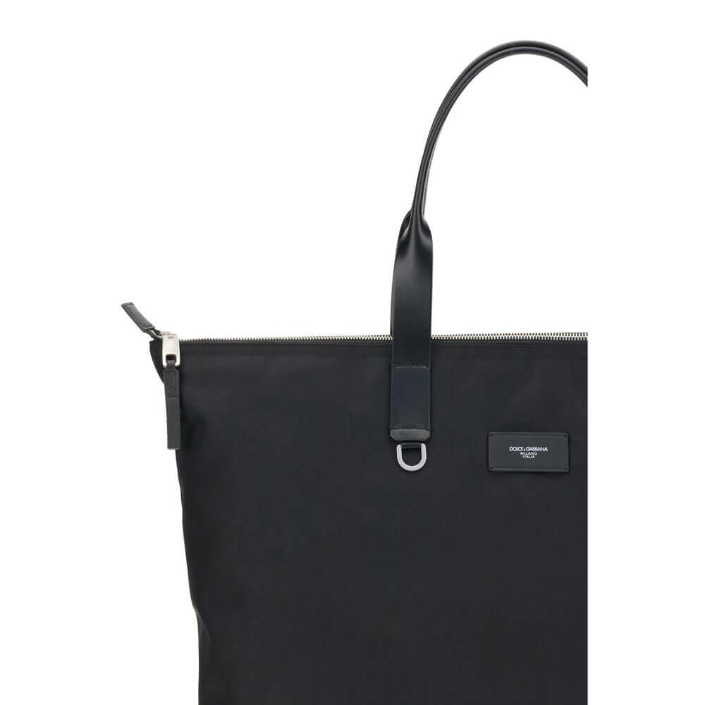 Dolce & Gabbana Black Leather Shoulder Bag