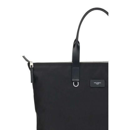 Dolce & Gabbana Black Leather Shoulder Bag