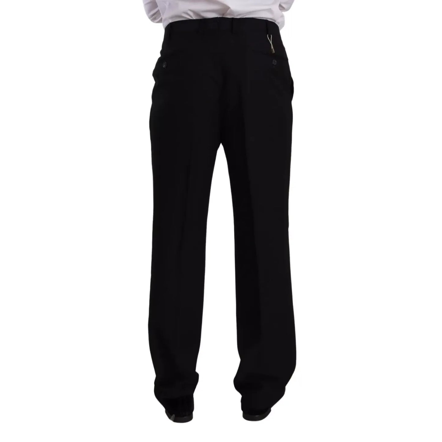 Domenico Tagliente Blue Polyester Single Breasted Formal 2 Piece Suit Domenico Tagliente