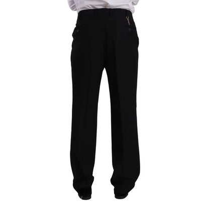 Domenico Tagliente Blue Polyester Single Breasted Formal 2 Piece Suit Domenico Tagliente