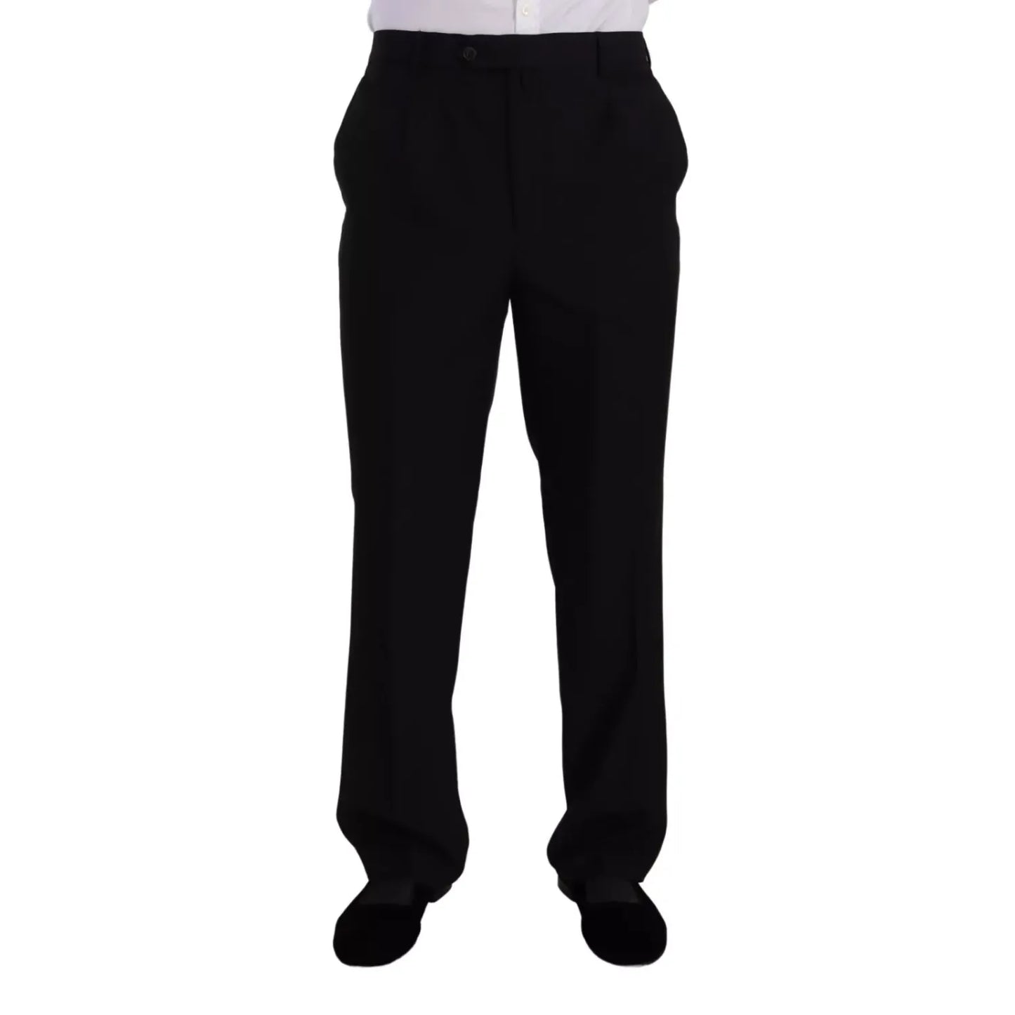 Domenico Tagliente Blue Polyester Single Breasted Formal 2 Piece Suit Domenico Tagliente