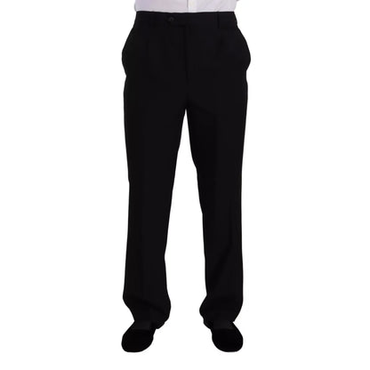 Domenico Tagliente Blue Polyester Single Breasted Formal 2 Piece Suit Domenico Tagliente