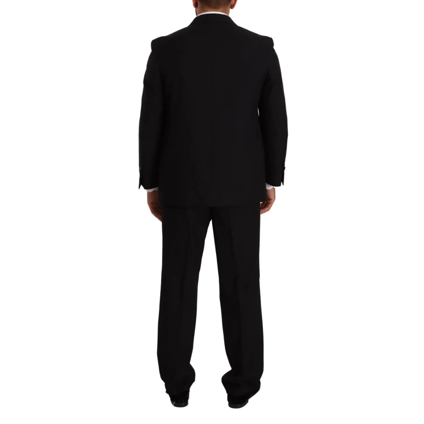 Domenico Tagliente Blue Polyester Single Breasted Formal 2 Piece Suit Domenico Tagliente