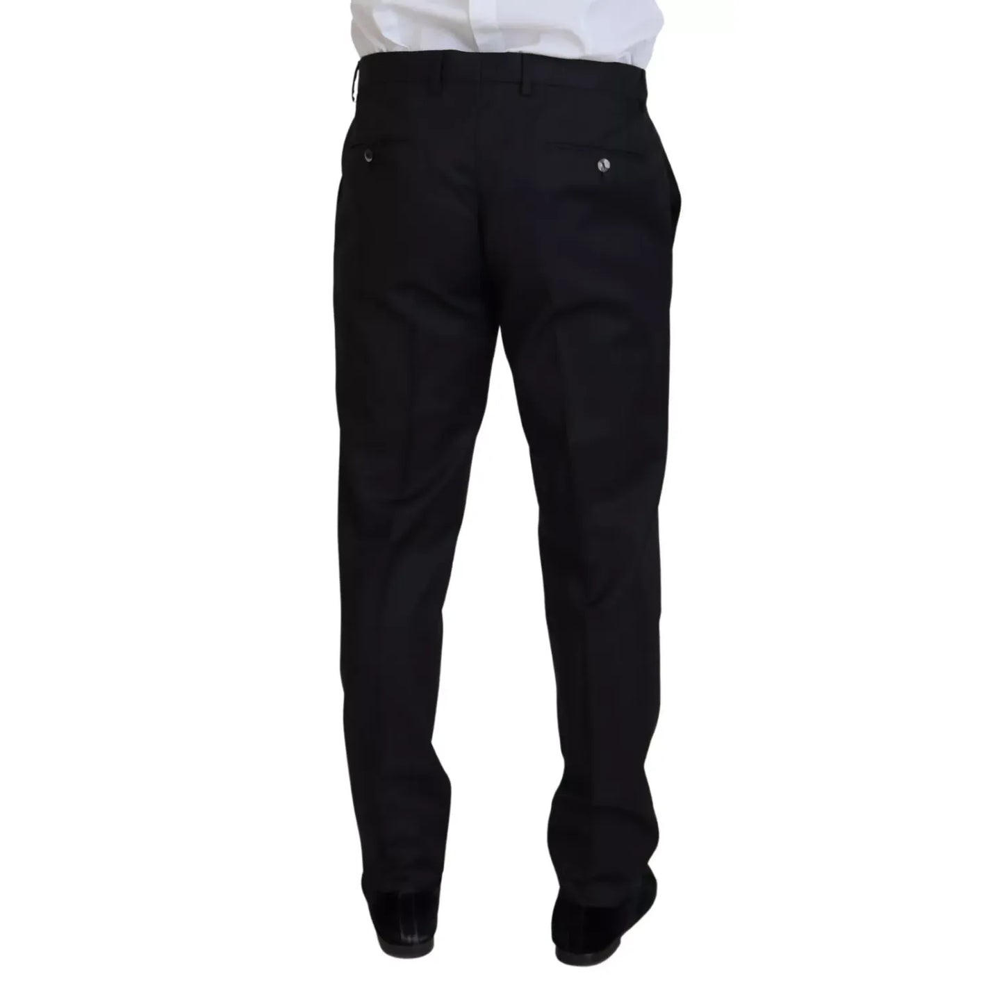 Dolce & Gabbana Melange Grey Wool 2 Piece MARTINI Suit Dolce & Gabbana