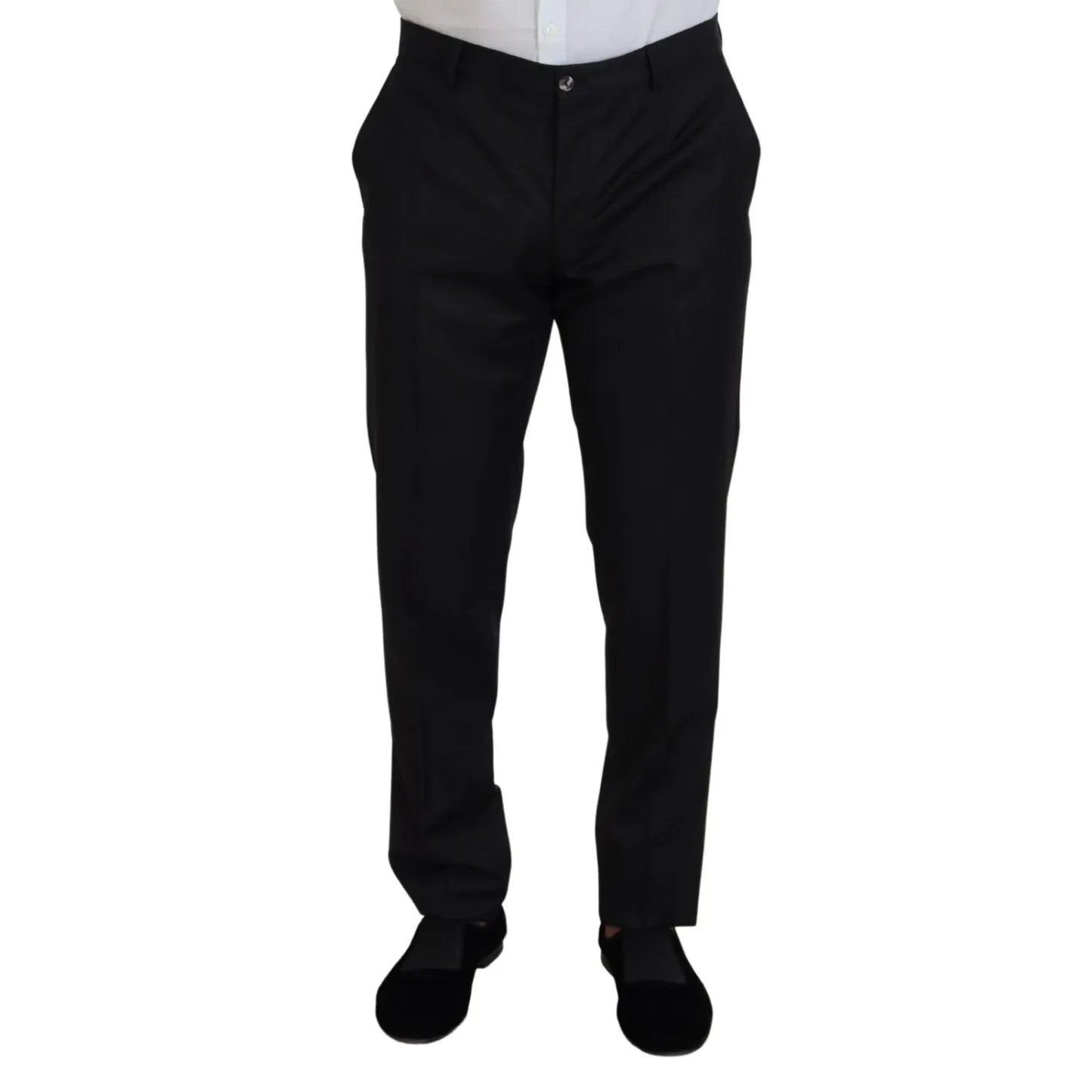 Dolce & Gabbana Melange Grey Wool 2 Piece MARTINI Suit Dolce & Gabbana