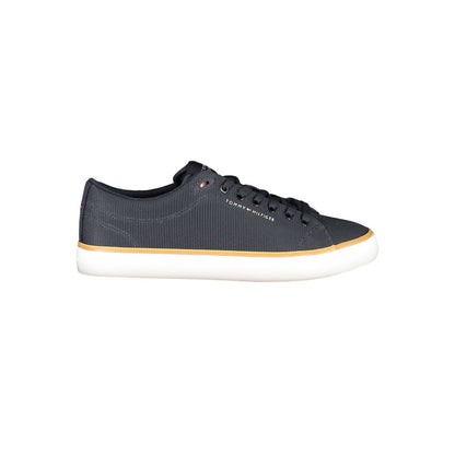 Tommy Hilfiger Blue Polyester Men Sneaker