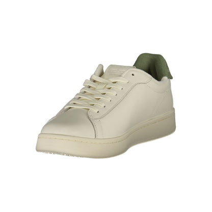 Tommy Hilfiger White Leather Men Sneaker