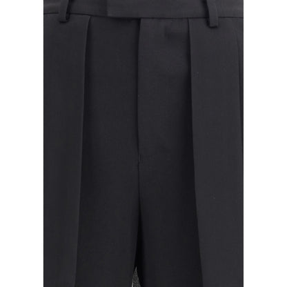 Undercover Black Acetate Casual Pants