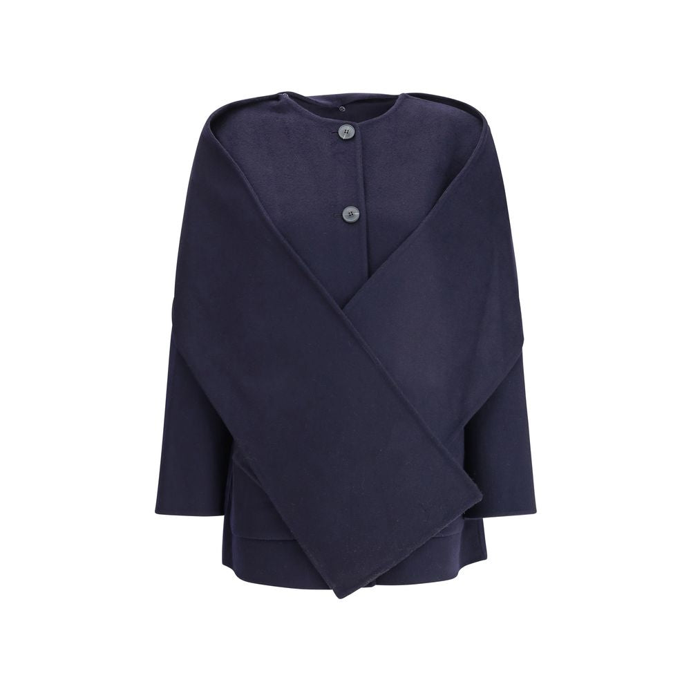 Dynamis Studio Blue Wool Coat Dynamis Studio